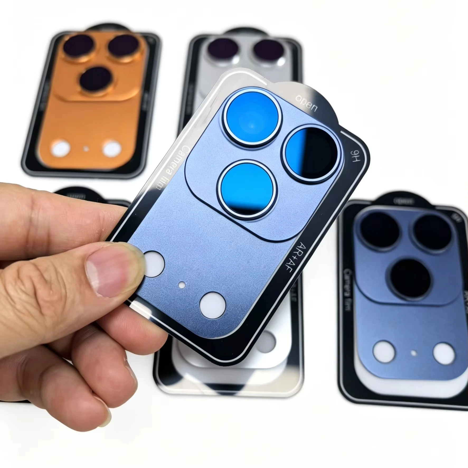 iPhone Camera Lens Protector – Scratch-Proof 9H Tempered Glass with Magnetic Lock